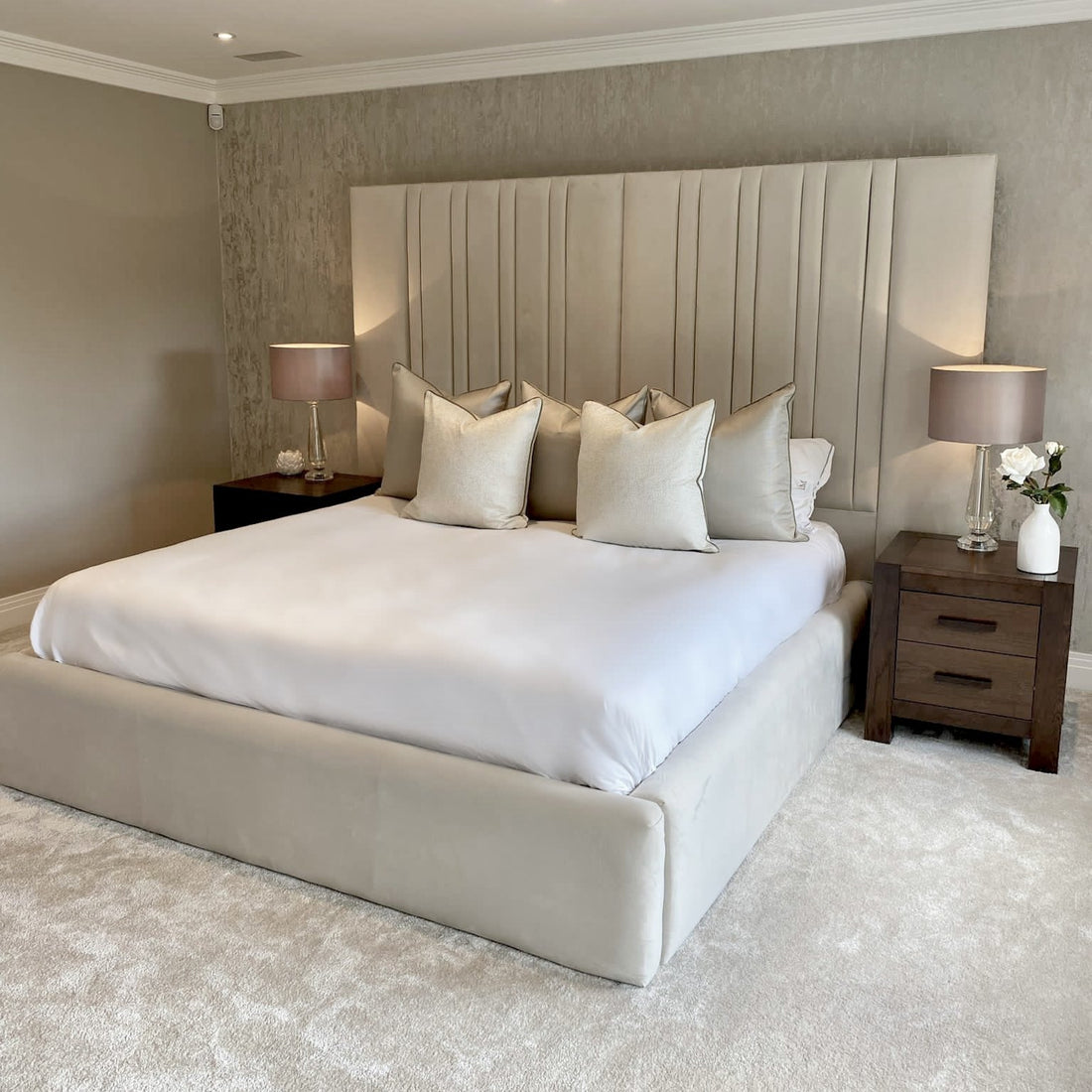 Bed Frame From Wood - Mirage Luxury Bed Frame