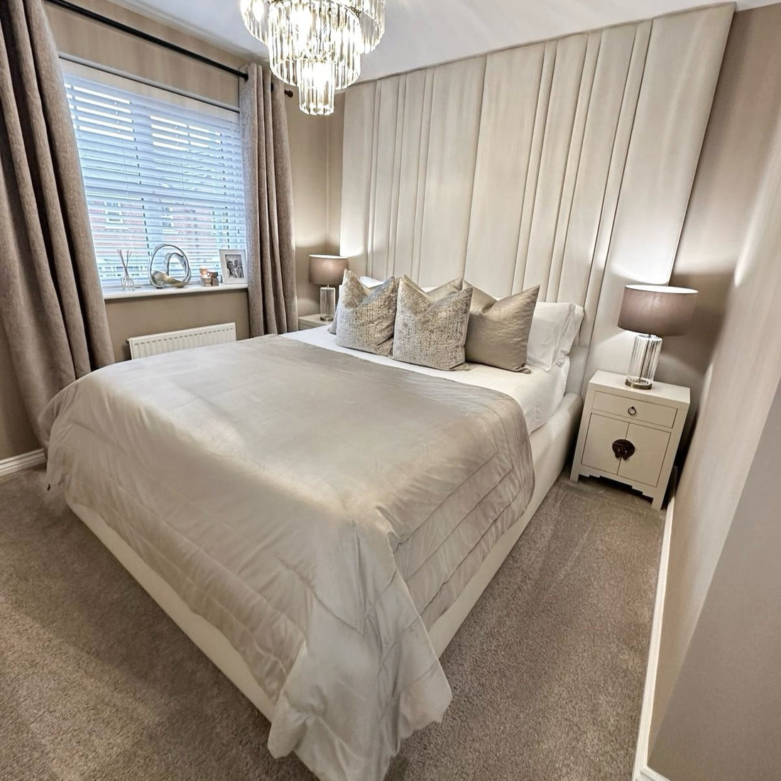 Bed Frame From Wood - Mirage Luxury Bed With Frame