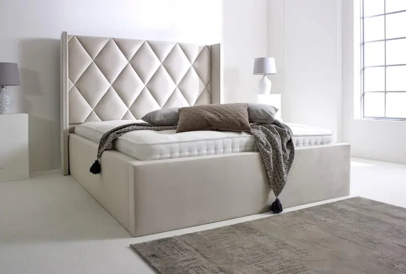Beds with Storage - Mayfair Wingback Bed