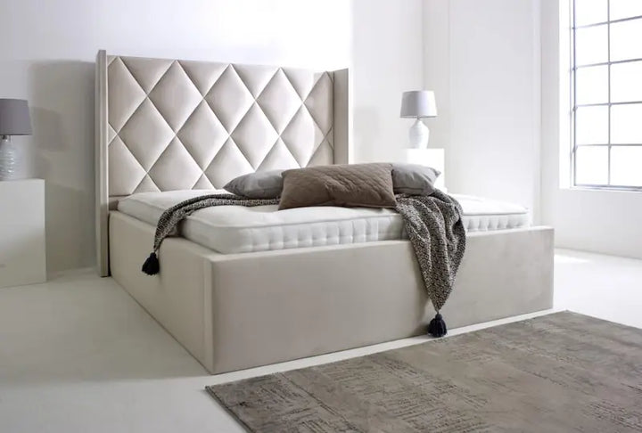 Beds with Storage - Mayfair Wingback Bed