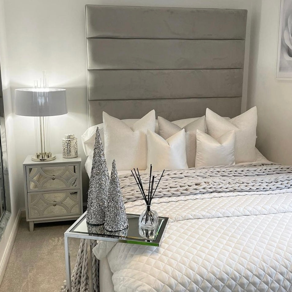Double Bed and Frame - The Skyline Panel Bed