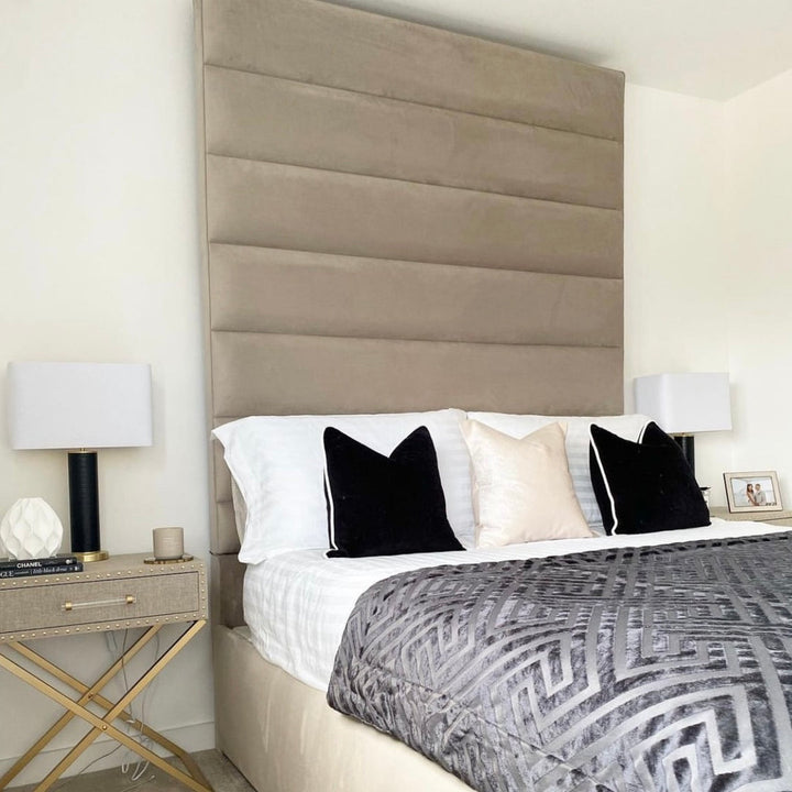 Double Bed and Frame - The Skyline Panel Bed Frame