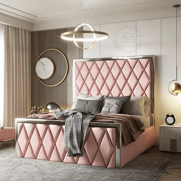 Ottoman Storage Bed - Windsor Diamond Bed