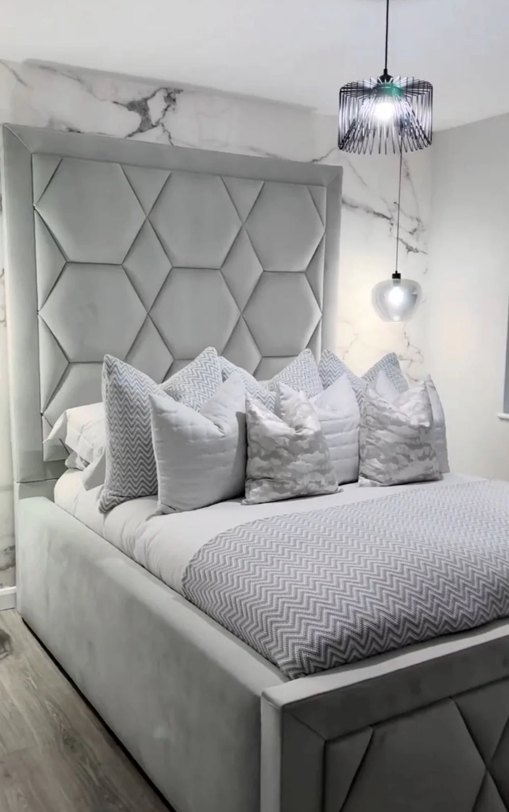 Super King Bed Frame - Delicia Bed With Frame